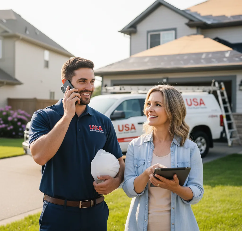 USA Roof Repair Experts customer support in Rhode Island